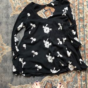 Free people embroidered tunic